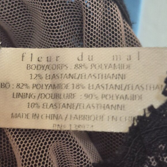 Fleur du Mal bodysuit - Picture 4 of 4